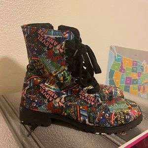 Marvel combat boots